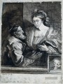 Tizians Selbst Porträt mit einer jungen Frau Barock Hofmaler Anthony van Dyck